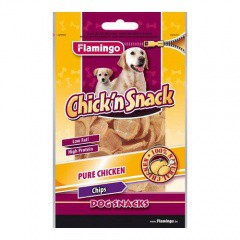 Snack para perros patatas fritas de pollo