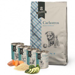 Pack Criadores cachorros: pienso y comida húmeda