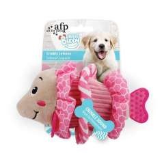 All for paws pez de juguete rosa para cachorros