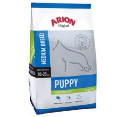 Pienso Arion Original de pollo y arroz para cachorros medianos