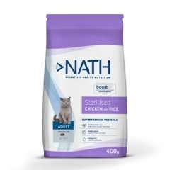 Pienso para gato Nath Adult Sterilised pollo arroz