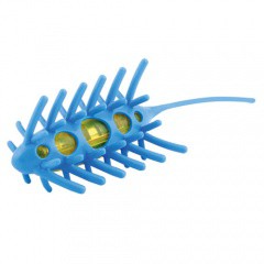 Ratón electrónico para gatos Porta Maus azul