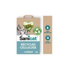 Sanicat Recycled Cellulose Lecho para gatos
