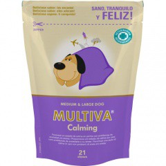 Suplemento nutricional antiestrés Multiva Calming perros medianos y grandes