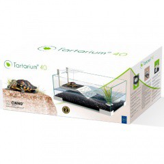 Tortuguera de cristal Ciano Tartarium