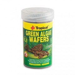 Tropical Green Algae Wafers espirulina en tabletas