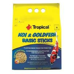 Tropical Koi & Goldfish Basic Comida de Vacaciones Sticks para peces