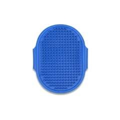 Weego Manopla de Goma Azul para perros y gatos