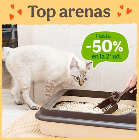 Top arenas: hasta -50% de dto en la 2 unidad