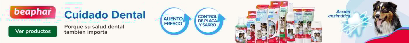 Beaphar: Productos para su cuidado dental.