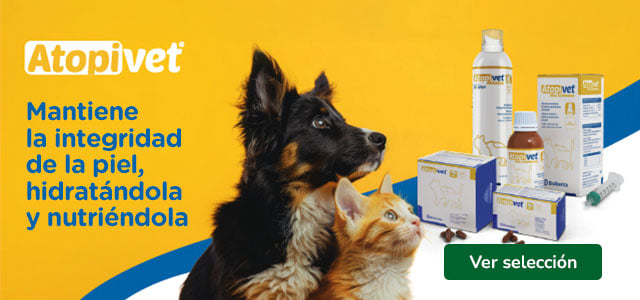Atopivet: Suplementos para cuidar la piel de perros y gatos.