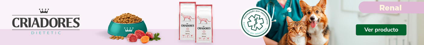 Pienso renal para gato de Criadores