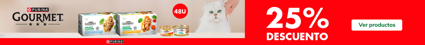 Gourmet: ¡Pack de 48 unidades al 25% en húmedo para gatos!