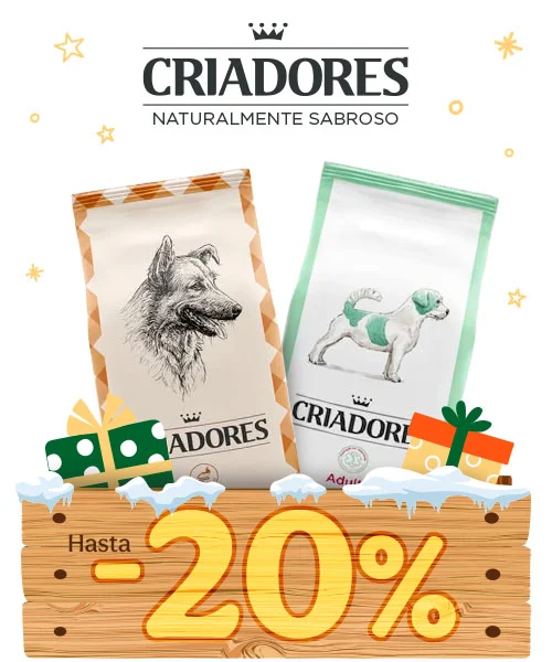 Criadores: Hasta 20% dto en piensos para tu perro.