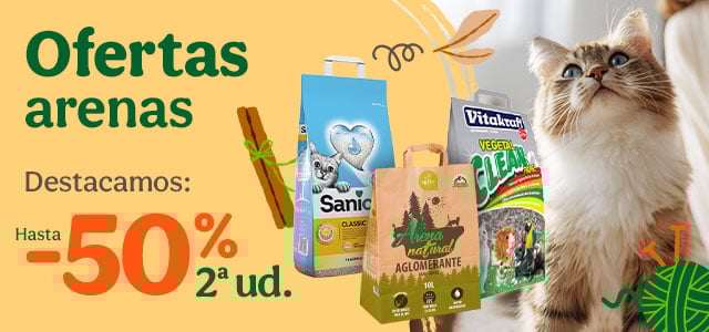 Top Arenas: Hasta 50% en la 2ª ud.