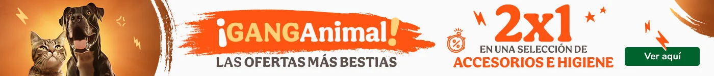 Ganganimal: 2x1 en accesorios para perros y gatos.