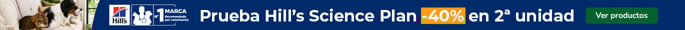 Hills Science Plan: 2ª unidad al 40% de descuento en sacos pequeños de pienso para tu peludo.