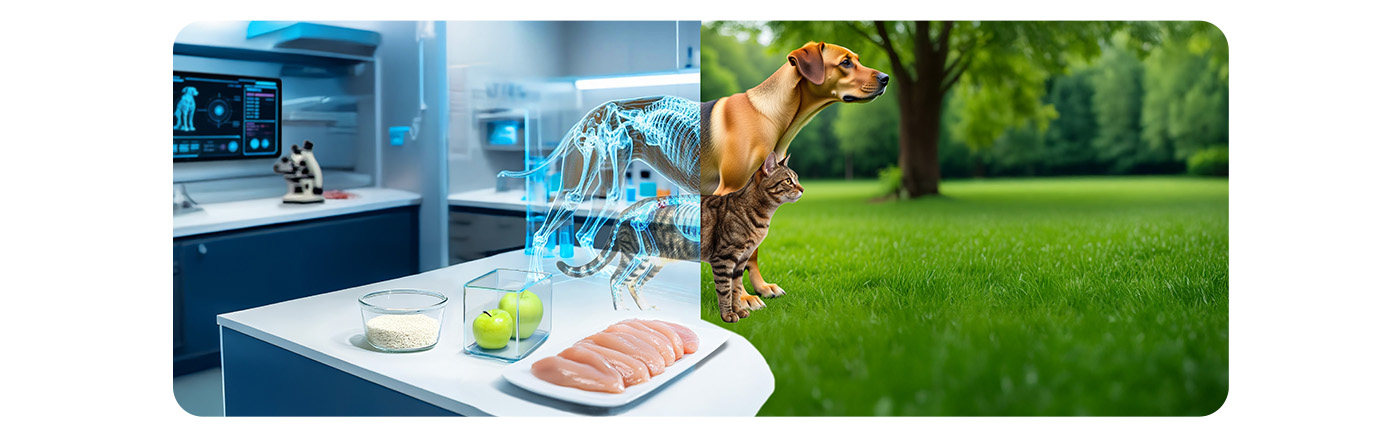 Fórmulas naturales con carne fresca, científicamente adaptadas a las necesidades nutricionales de cada animal