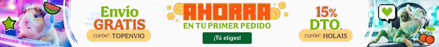 ¡Promoción de bienvenida! Si eres nuevo en Tiendanimal aprovecha los mejores descuentos