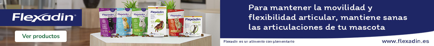 Flexadin: Apoyo a la movilidad y el cuidado articular de perros y gatos.
