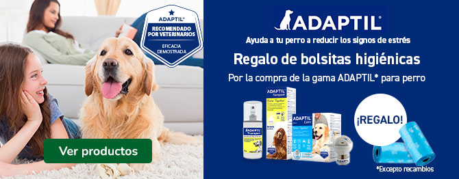 Regalo de bolsitas higiénicas con la compra de Adaptil