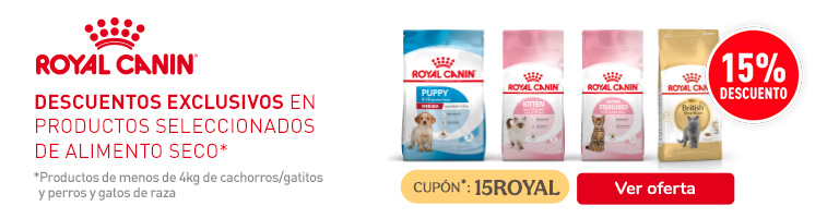 Royal Canin 15% razas, gatito y cachorro