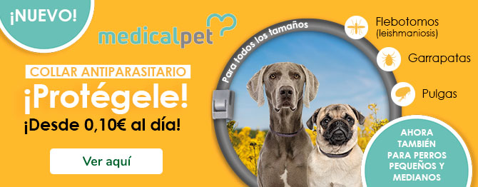 Collar antiparasitario Medicalpet