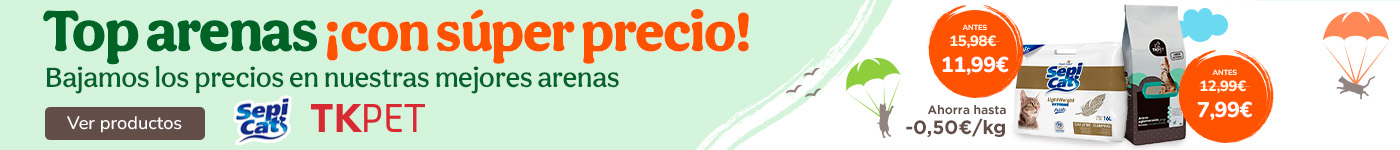 Top arenas con super precio