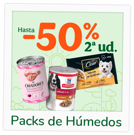  Hasta -50% en humedos