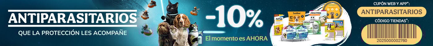 ¡Libres de bichitos! Con 10% de descuento.