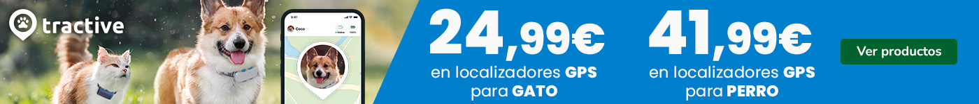 Tractive: Localizadores GPS para tu peludo.