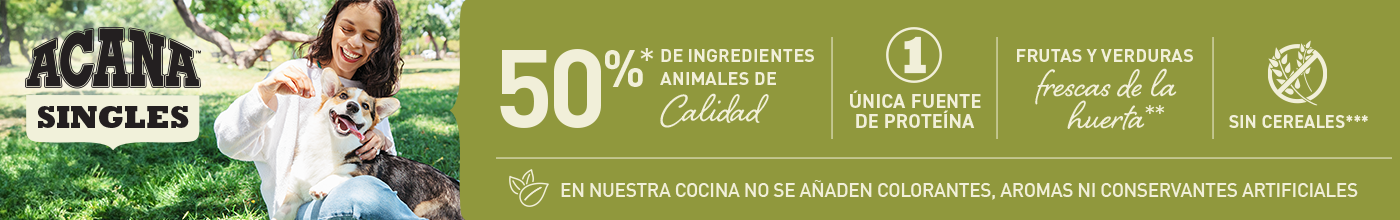 Acana Singles. Dieta de ingredientes limitados