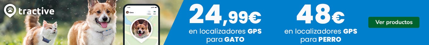 Tractive: Localizadores GPS para tu peludo.