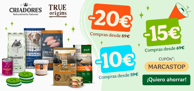 Criadores y True Origins: Hasta 20€ de descuento.