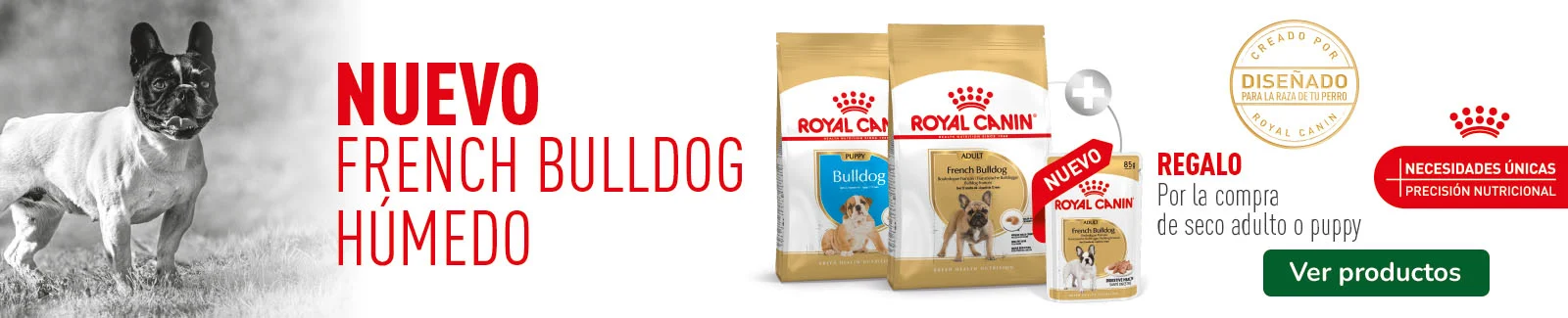 Royal Canin: Pienso de raza con h&uacute;medos de regalo.
