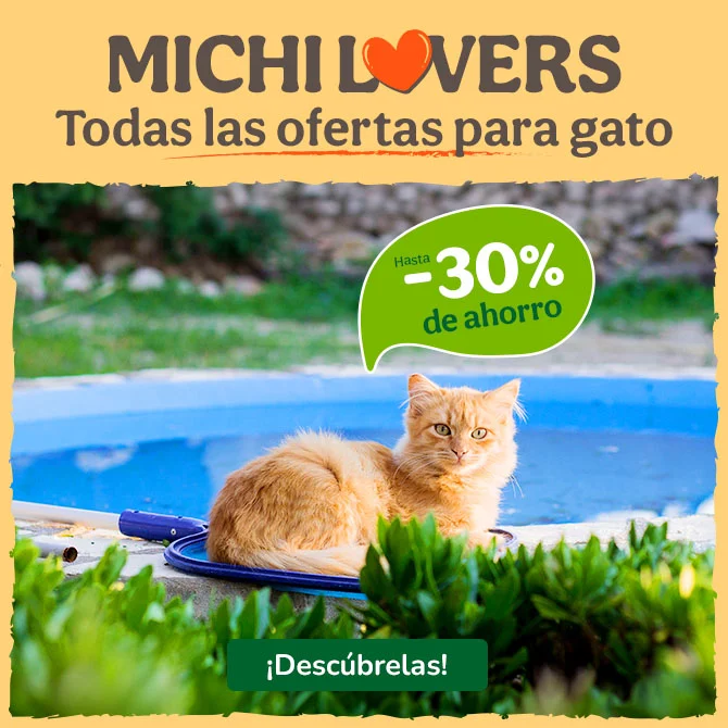 Hasta 30% descuento en una amplia selección de productos para tu gato.