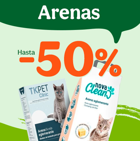 Arenas hasta 50% de descuento