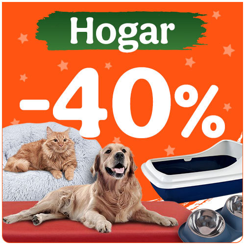 Hasta 40% dto en accesorios de hogar para tu peludo.
