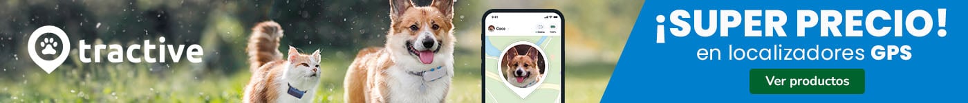 Tractive: 40% dto en productos seleccionados.