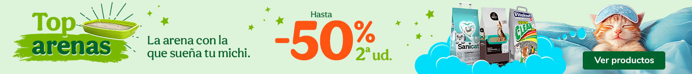 Top arenas: hasta -50% de dto en la 2 unidad