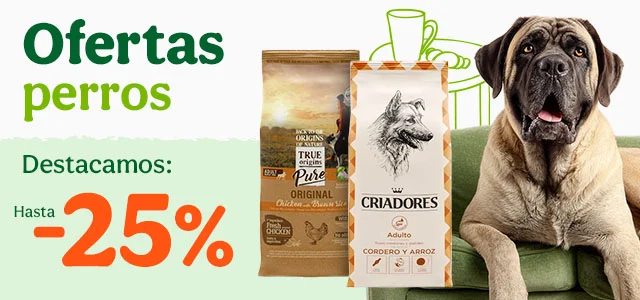 Criadores y True Origins: Hasta 25% dto en pienso.