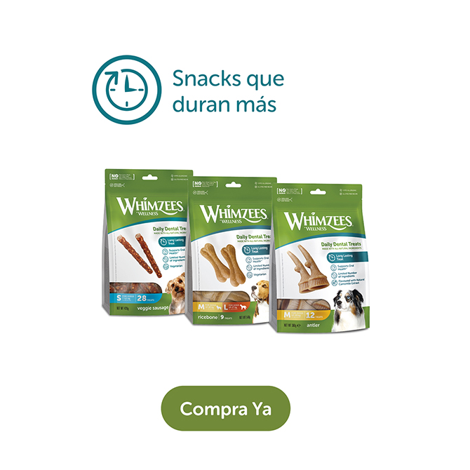 Whimzees - descubre los snacks de larga duración