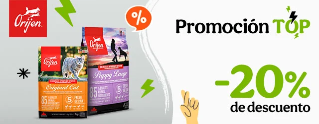 Orijen: 20% dto en piensos para tu peludo.