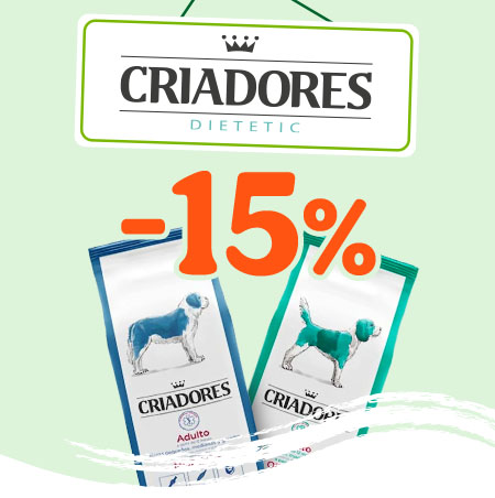 Criadores Dietetic: ¡15% menos en pienso para perros!