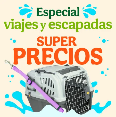 ¡Viaja con tu mascota! Selección de productos para perro y gato al mejor precio