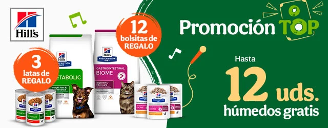 Hill’s Prescription Diet: Pienso para tu peludo con regalo de comida húmeda.