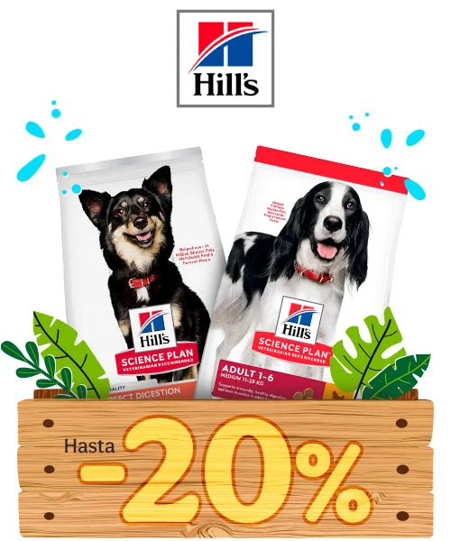 Hill’s Science Plan: Hasta 20% dto en pienso para perros.