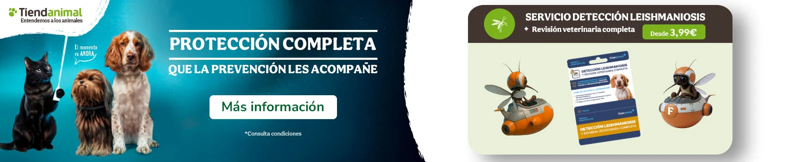 Servicio de detenci&oacute;n de Leishmaniosis.