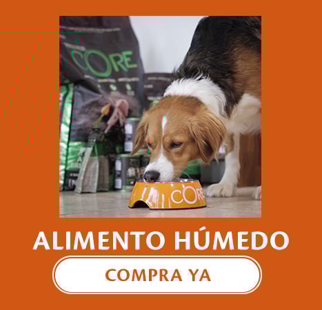 Comida húmeda para perro de la marca Wellness Core