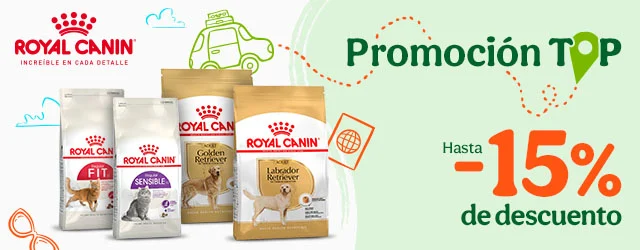 Royal Canin: Hasta 15% dto en pienso para tu peludo.